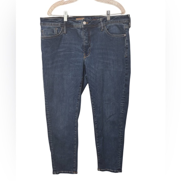 Anthropologie Pilcro Slim Boyfriend Jeans Sz 16W - Picture 1 of 4